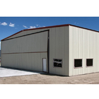Heavy Q345b Steel Frame Structure Hangar Prefab Storage Building