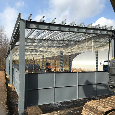 High Strength Galvanized Prefabricated Steel Structures With 20-50 Years Service Life