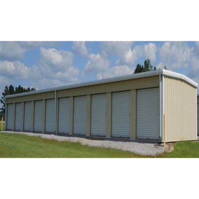 Heavy Q345b Steel Frame Structure Hangar Prefab Storage Building