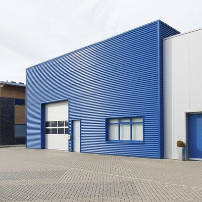 Industrial Hall Anti Rust Steel Warehouse Structures Prefabricated