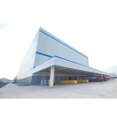 Nhà kho tiền sản xuất Tòa nhà khung cổng thép Tòa nhà kết cấu thép tự lưu trữ